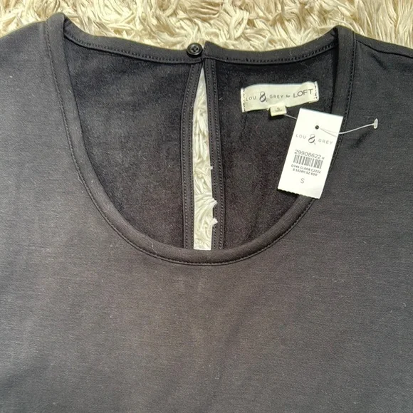 🎉HP🎉 Lou & Grey Scoop Neck Romper 💗 Black - Picture 11 of 15